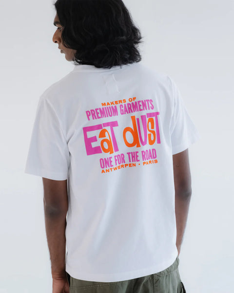 EAT DUST FUN TEE BASIC JERSEY WHITE