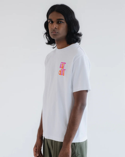 EAT DUST FUN TEE BASIC JERSEY WHITE