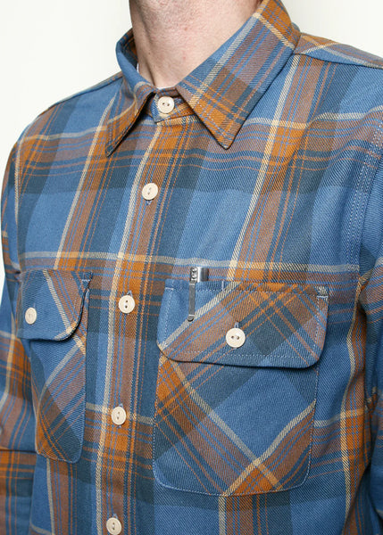 ROGUE TERRITORY FIELD SHIRT SUNRISE PLAID